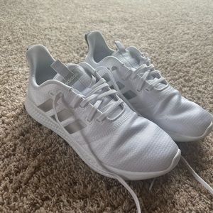 White Womens Cloudfoam Shoes